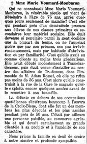 Chronique Marie